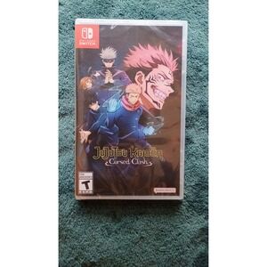 Jujutsu Kaisen Cursed Clash Nintendo Switch Game New Sealed Bandai Namco